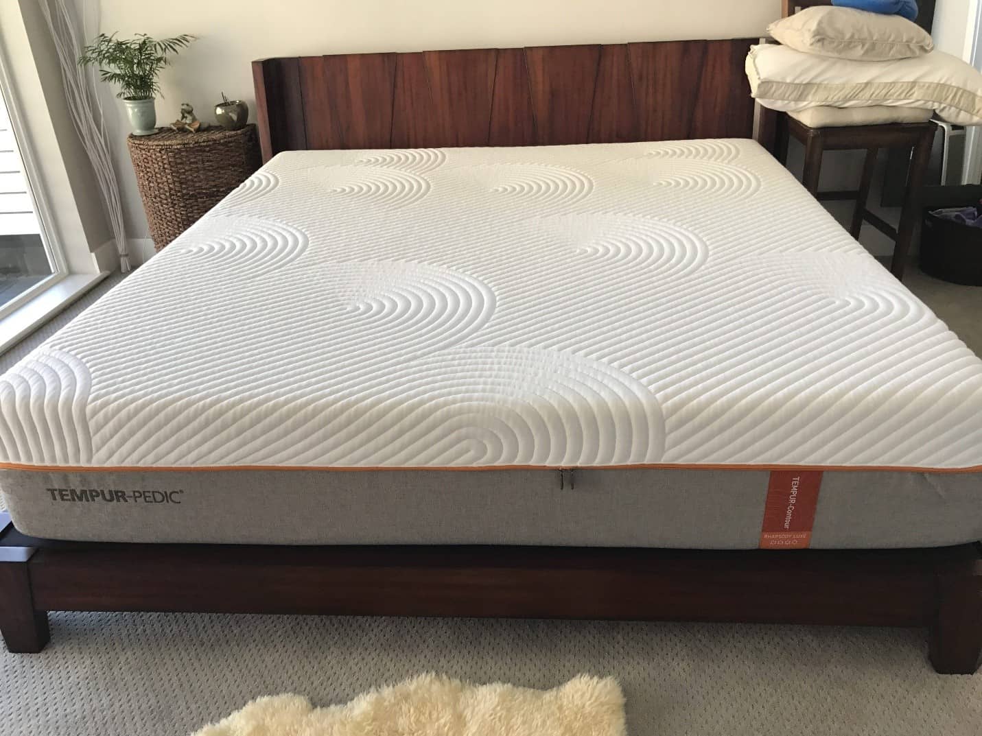 tempurpedic platform bed mattress