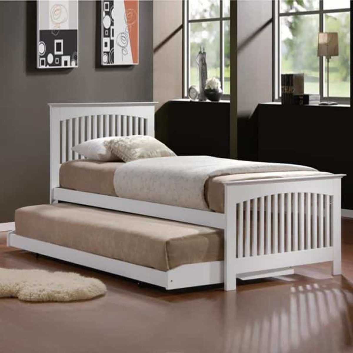 childrens bed with mattress included