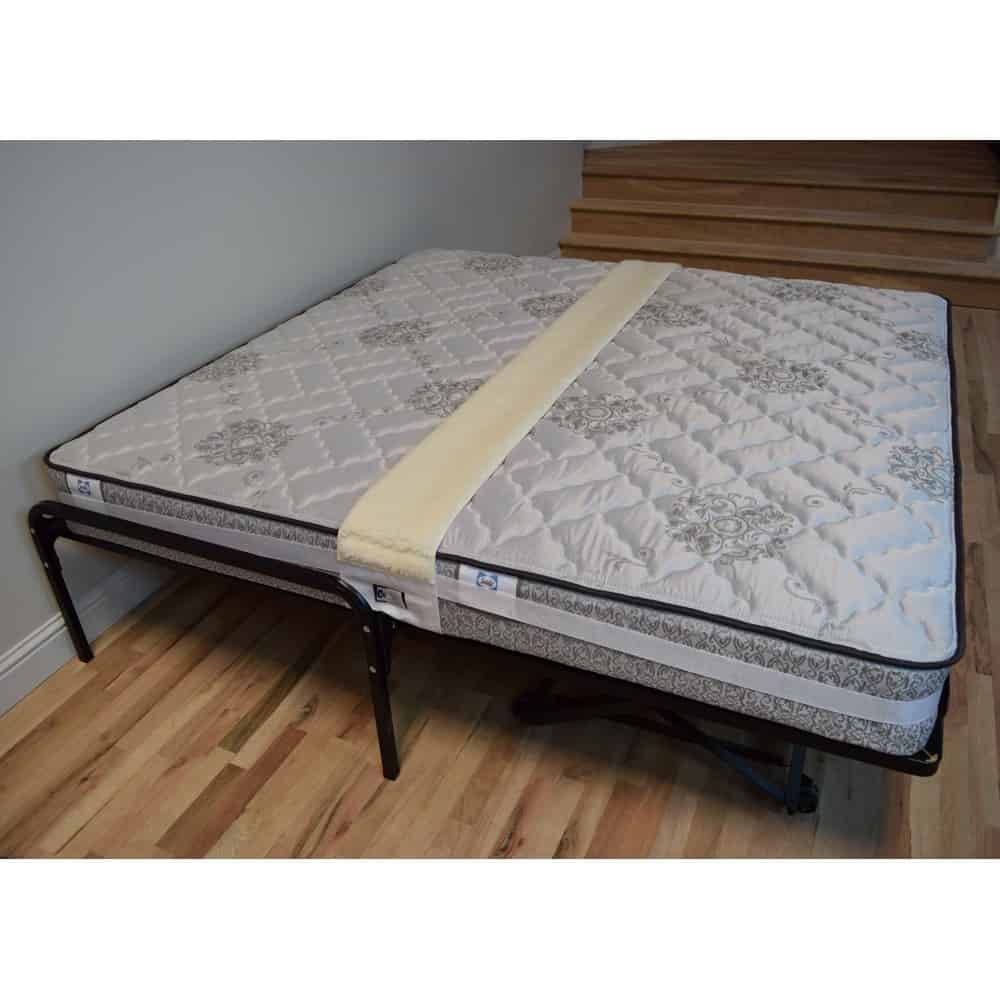 Bed straps prevent pop up beds from separating