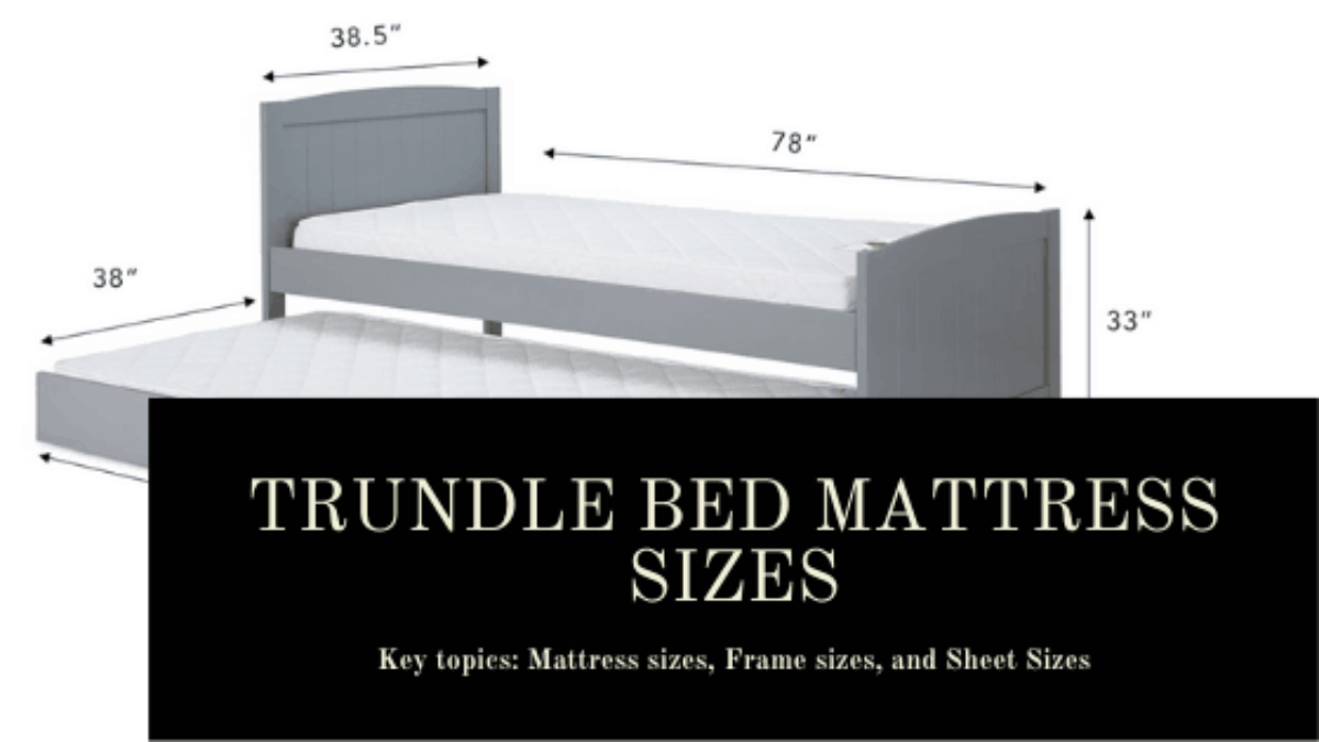 trundle bed mattress included