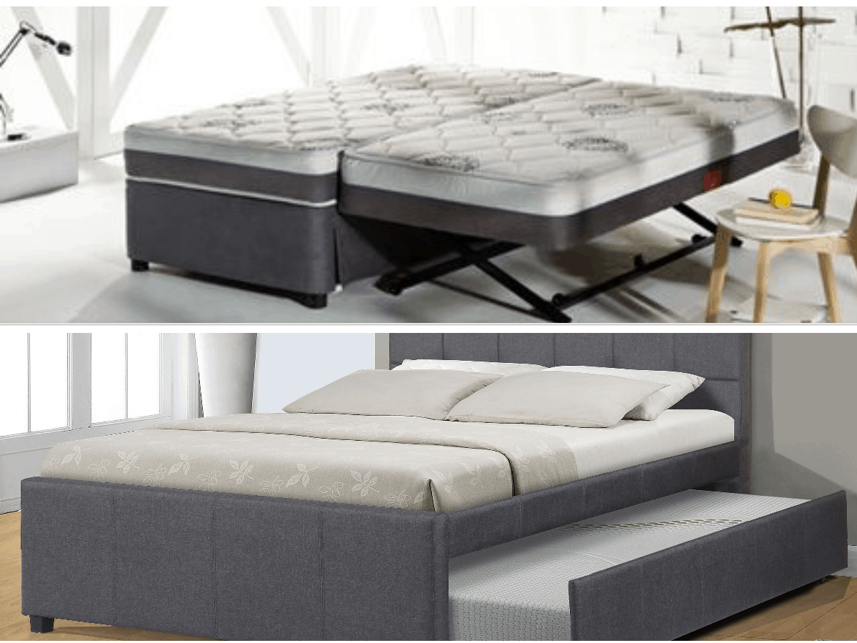 How Does A Trundle Bed Work, High Rise Trundle Bed Frame