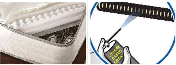 How to fix squeaky box springs