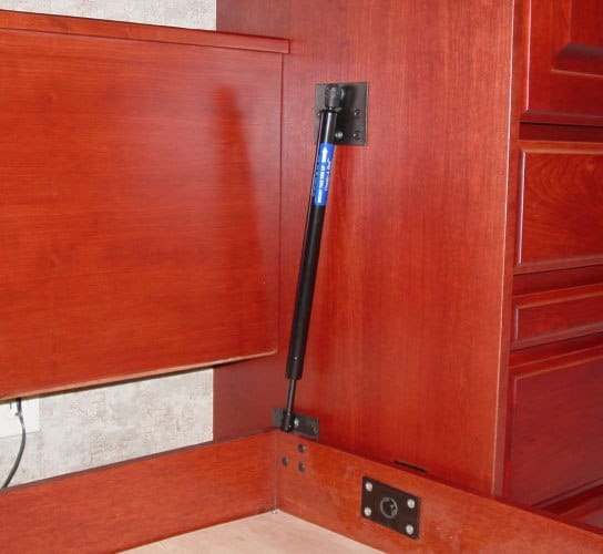 Piston Lifts for Murphy Beds