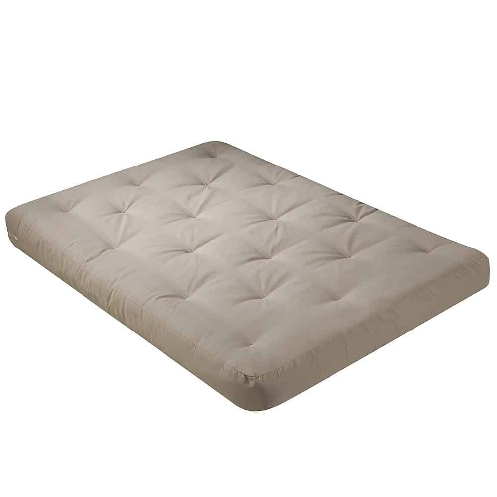 Futon Mattress made of foam, cotton, and fiber