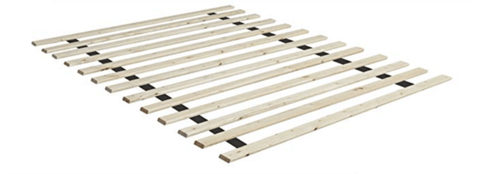 Wood Slat Foundations: Image of a wood slat foundation