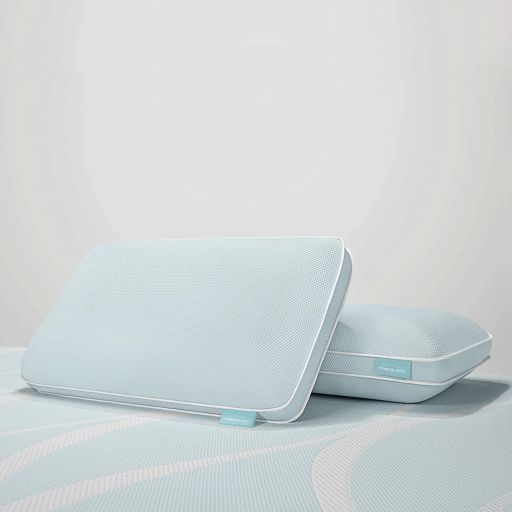 Use the tempur-pro form cooling pillow for sleeping comfortably without sweating