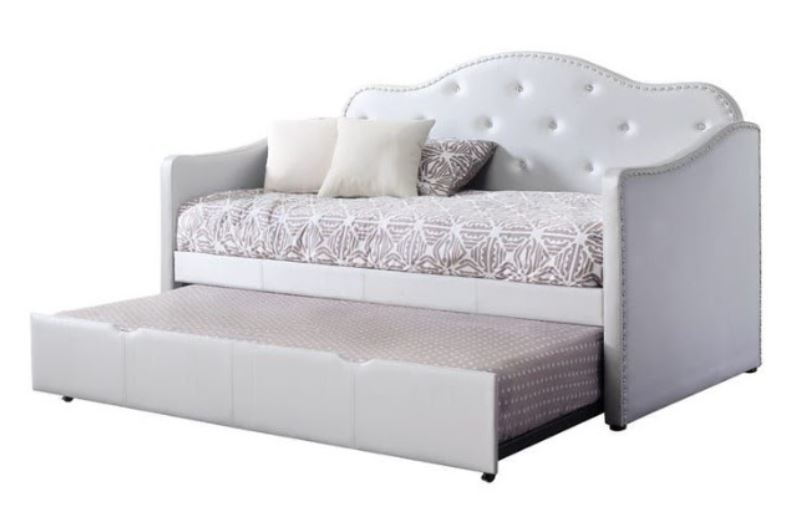 A day bed with trundle is much more affordable than a murphy bed.