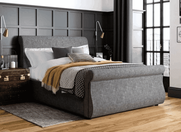 Sleigh beds are not out of style since there are so many version of them