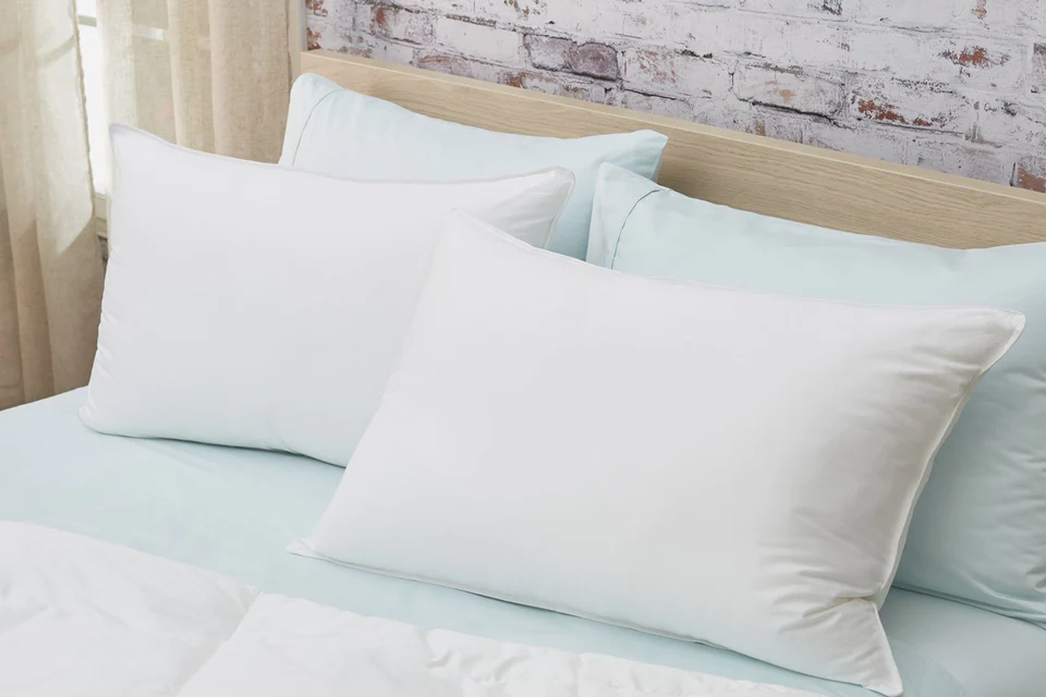 PlushBeds Sateen Down Alternative Pillow