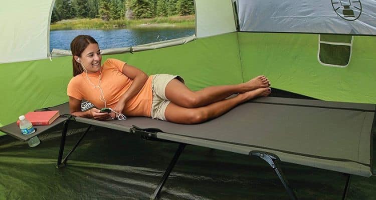 Camping cot vs air mattress comparison