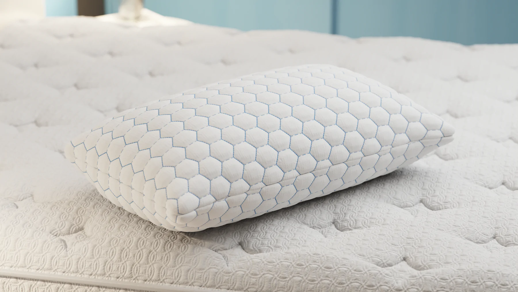 Diamond Cooling Adjustable Pillow