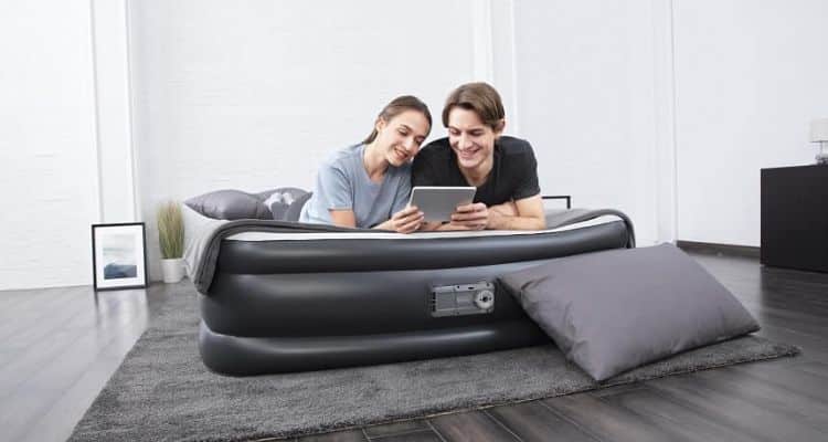 how to make an air bed more comfortable