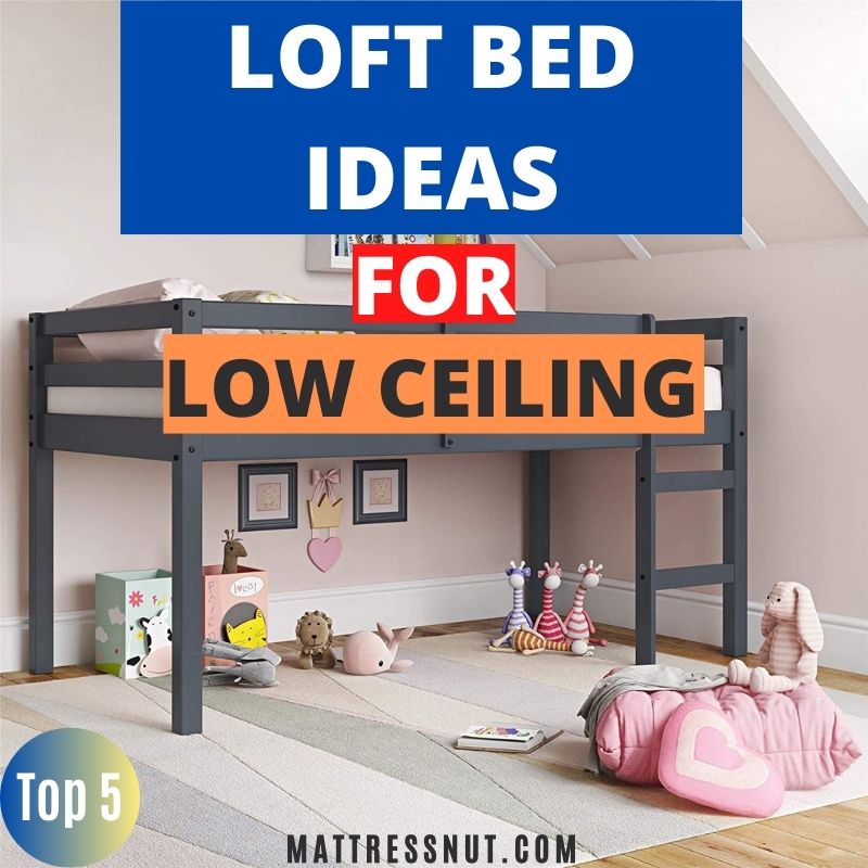 Loft bed ideas low ceiling, 5 great ways to optimize a small room