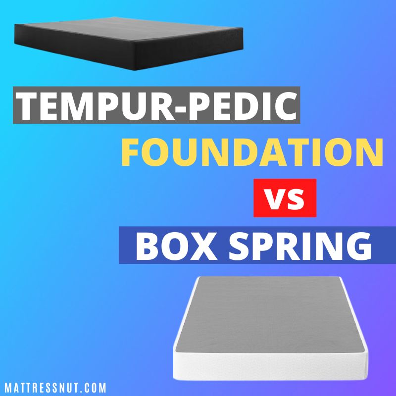Tempur-Pedic foundation vs Box Spring