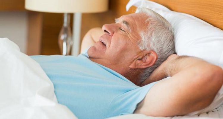 elderly falling asleep while sitting factors