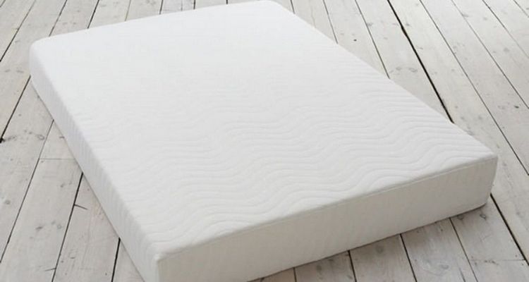 mattress on the floor