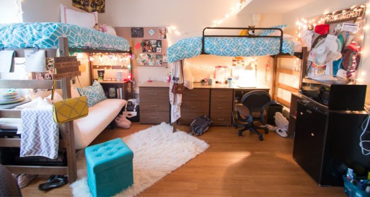 tips for organizing college dorm room