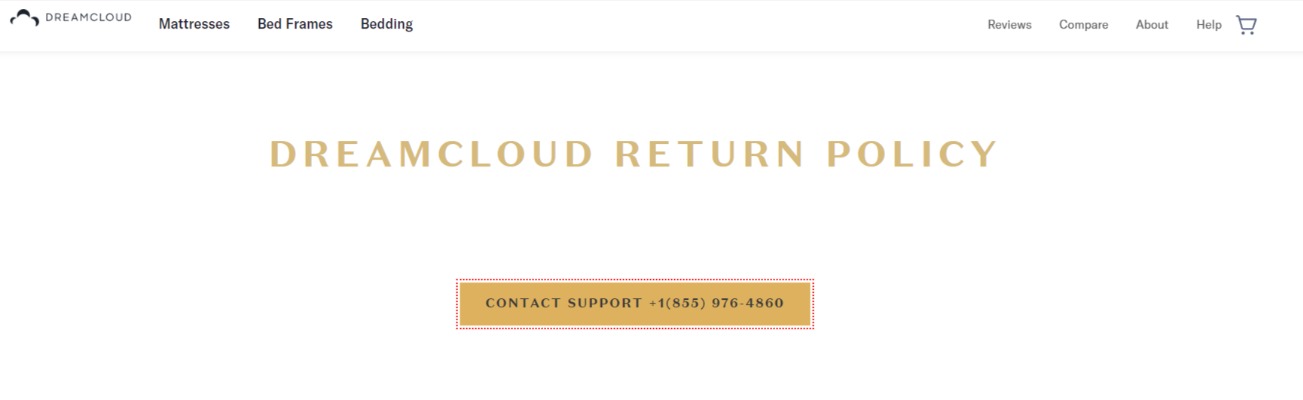 Dreamcloud return policy