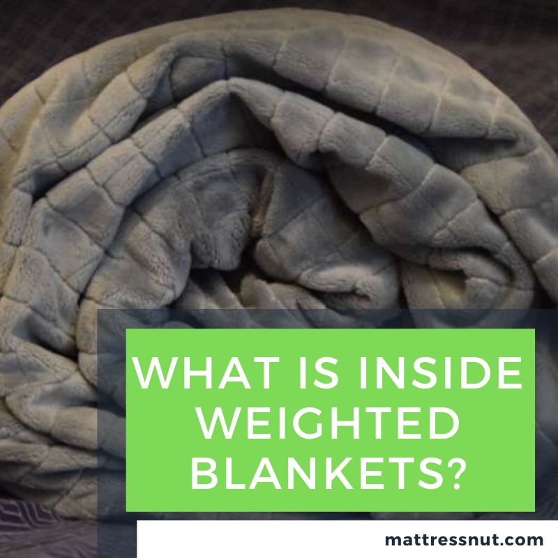 What is inside weighted blankets