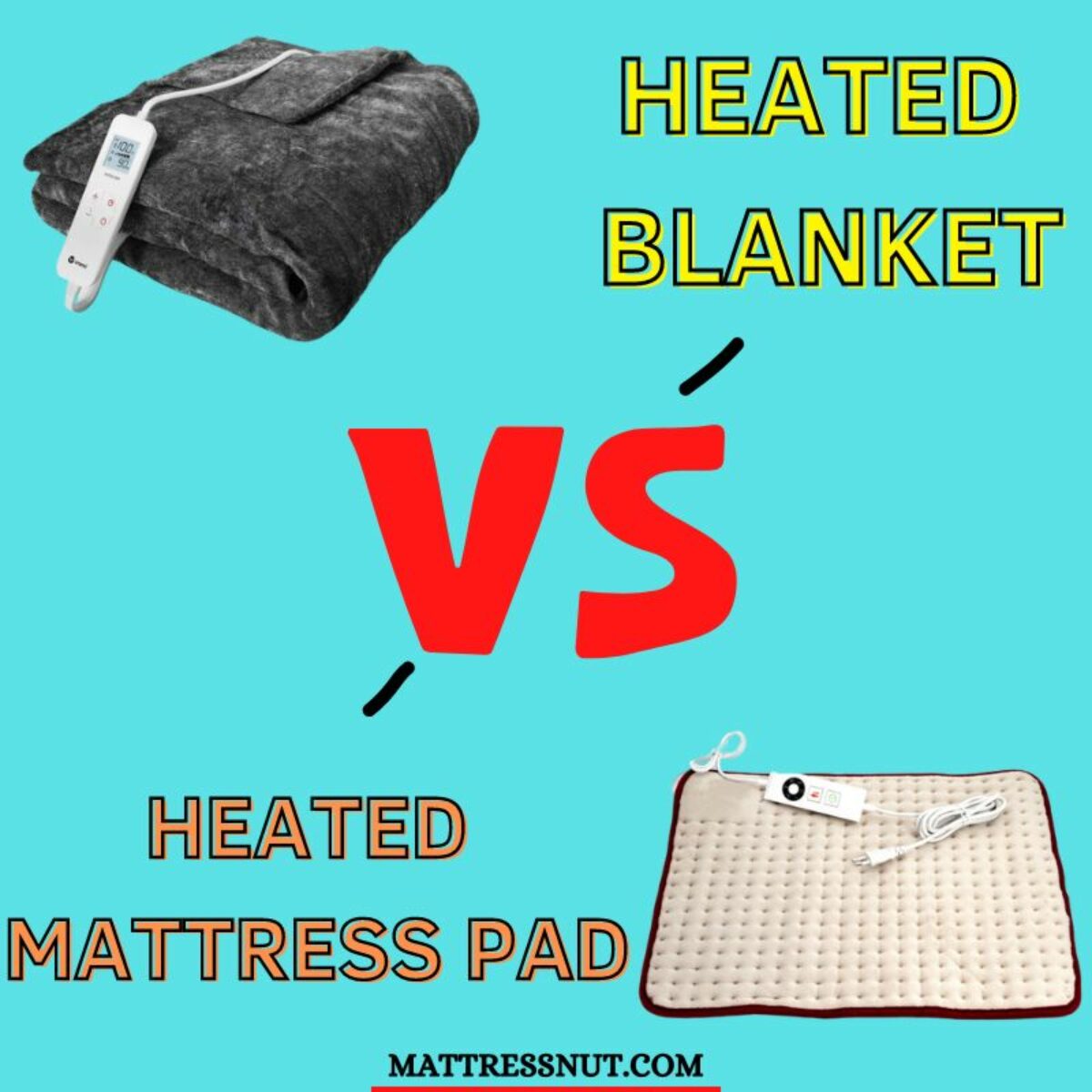 Heating Pad vs Electric Blanket 2