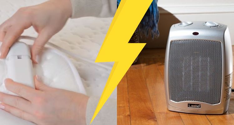 electric blanket vs space heater pros and cons