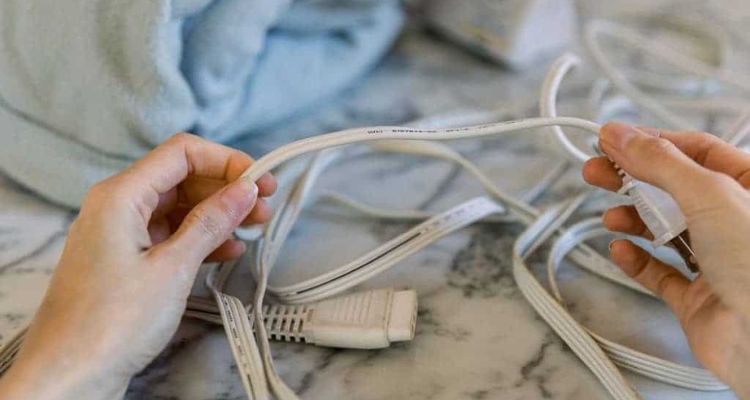 how to take static out of blanket