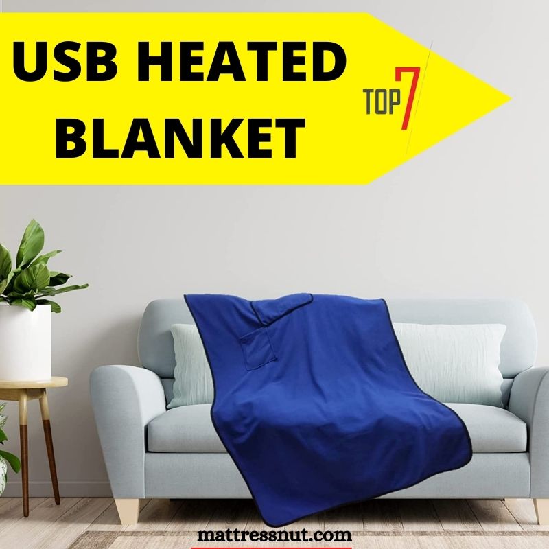 Usb heated blanket