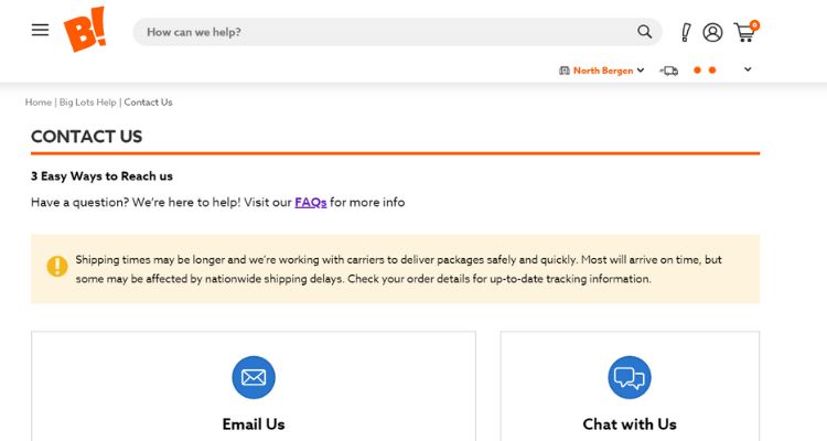 Big Lots mattress exchange policy
