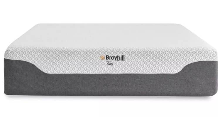 broyhill 608 queen memory foam mattress