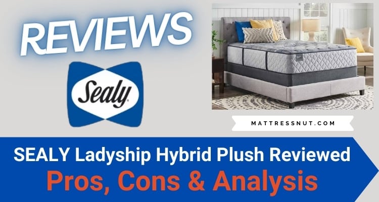 sealy ladyship 15.5 plush hybrid queen mattress