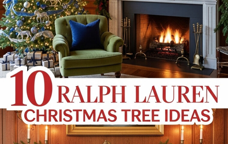 10 Stunning Ralph Lauren-Inspired Christmas Tree Decor Ideas