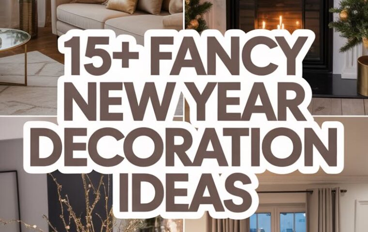 17 Cozy and elegant New Year 2026 Decoration Ideas