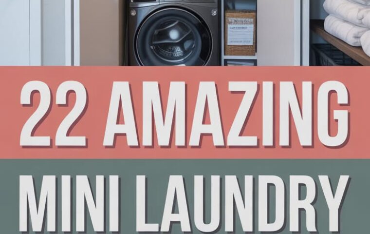 22 Genius Mini Laundry Room Ideas That Will Make Your Tiny Space Feel Huge