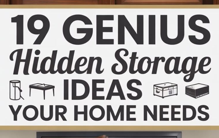 19 Genius Hidden Storage Ideas That Will Make Your Home Feel Twice as Big