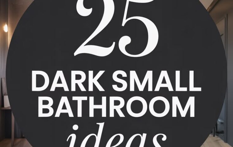 25 Stunning Dark Small Bathroom Ideas to Create Your Perfect Moody Sanctuary