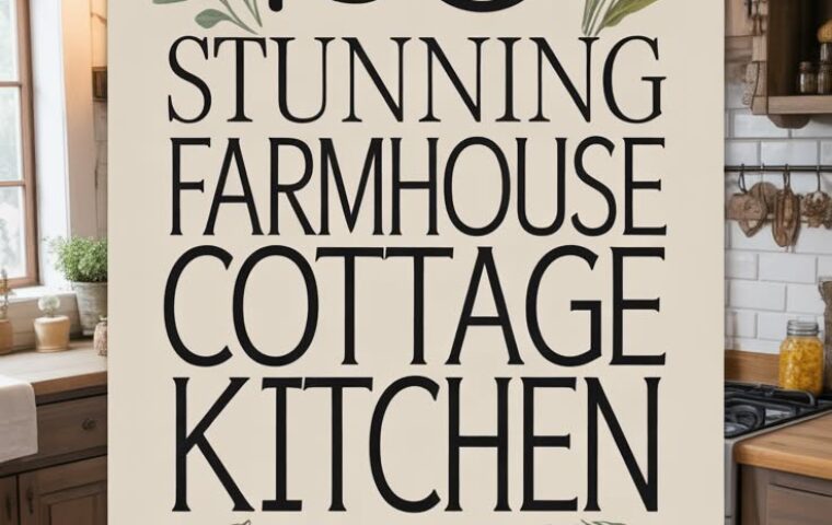 25 Cozy Farmhouse Cottage Kitchens Ideas I hand-picked