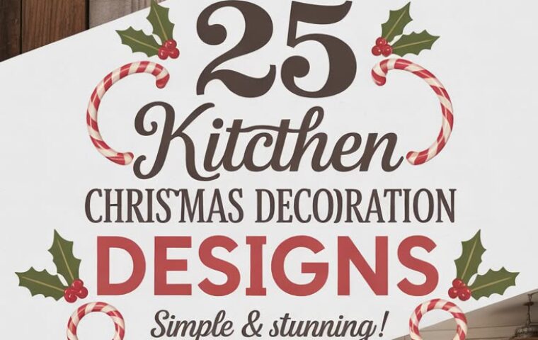 25 Stunning Kitchen Christmas Decorations Ideas to Make Your Home Sparkle