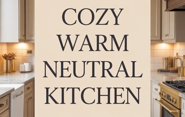 17 Cozy Warm Neutral Kitchen Ideas That Will Make You Fall in Love
