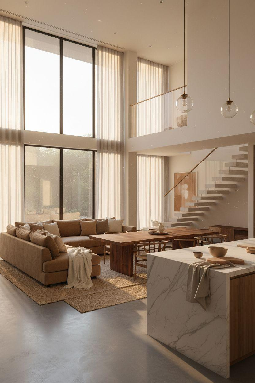 Bloxburg House Layouts - complete two-story home interior