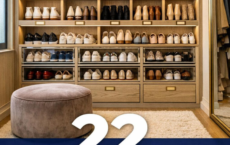 22 Smart Closet Shoe Storage Ideas to Maximize Your Space