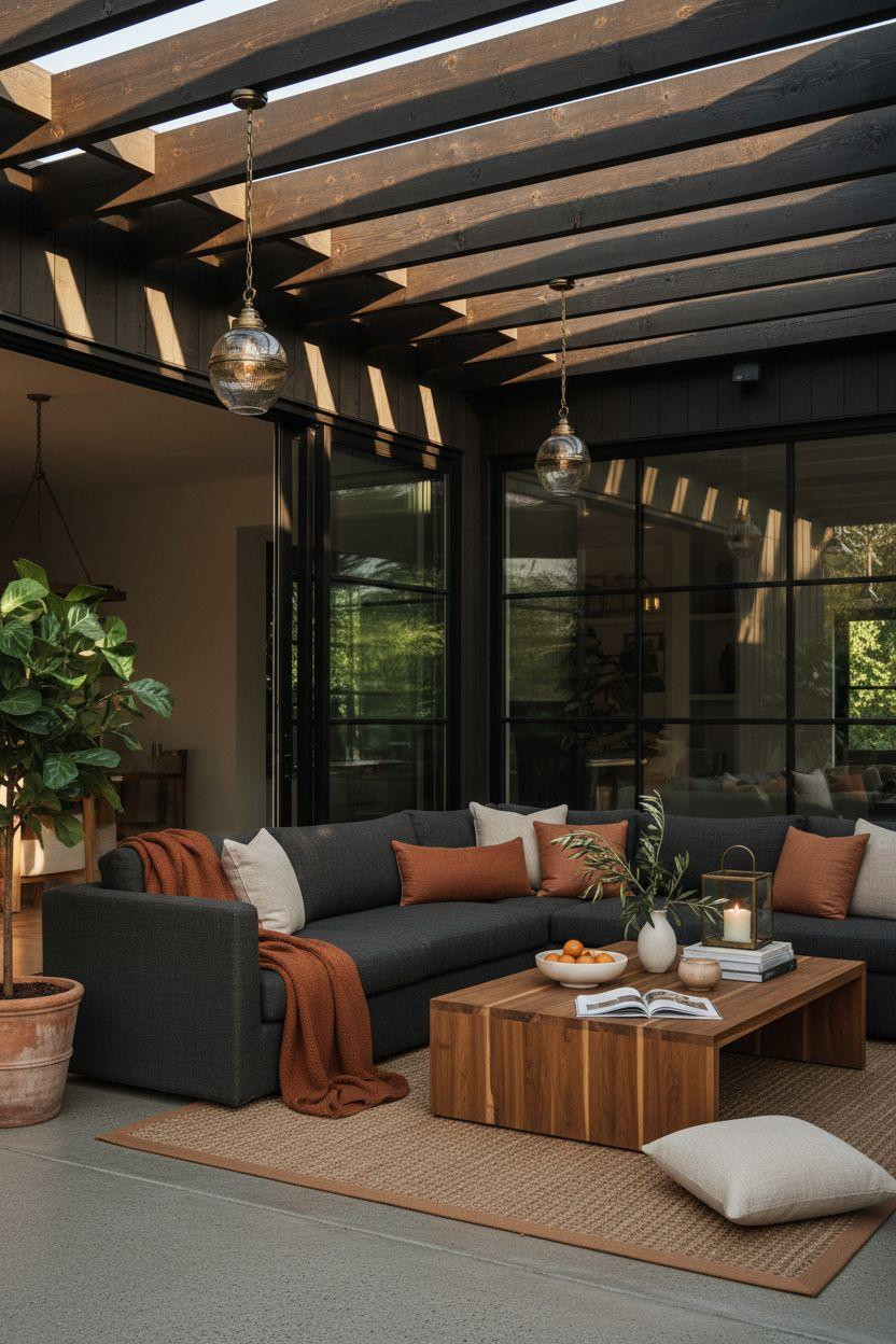 Covered Patio Ideas - Pacific Northwest modern design
