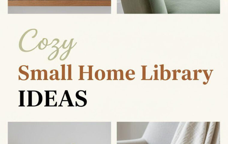 25 Cozy Small Home Library Ideas You’ll Love