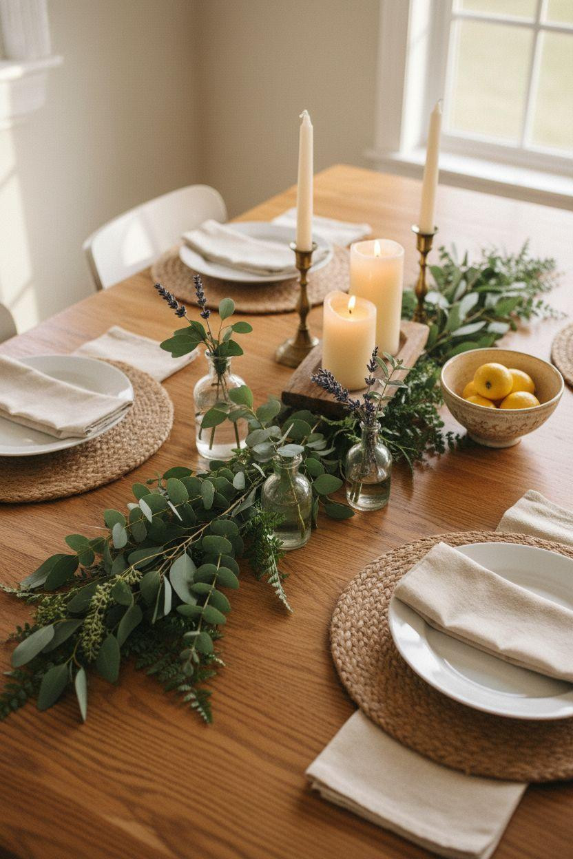 Dining room table centerpiece ideas for everyday simple styling