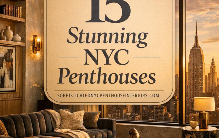 15 Sophisticated NYC Penthouse Luxury Ideas for Urban Living