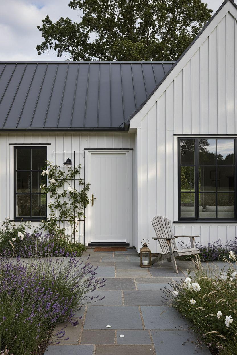 Modern Cottage Homes - Cotswolds style white exterior