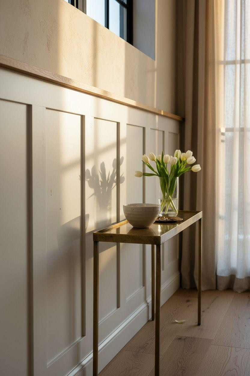 wainscoting styles - modern scandinavian board-and-batten