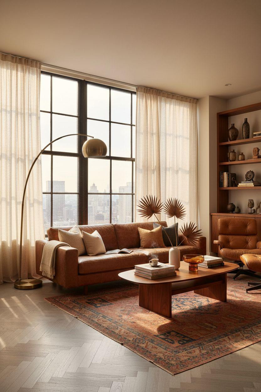 Penthouse Apartment - mid century modern aesthetic