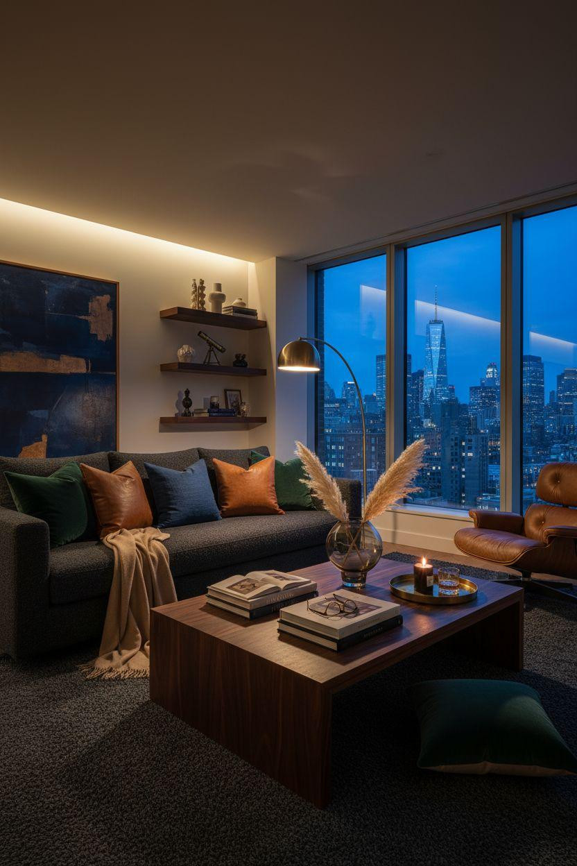 Penthouse Apartment - dramatic evening city views