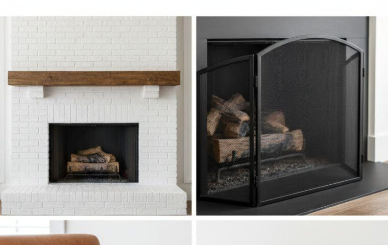 16 Stunning Brick Fireplace Makeover Ideas You’ll Love