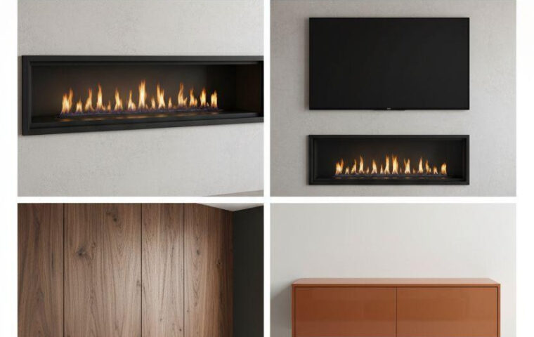 14 Stunning Media Wall With Fireplace And Tv Ideas You’ll Love